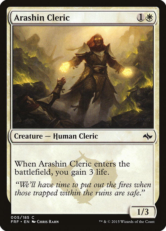 Arashin Cleric [Fate Reforged] | Spectrum Games
