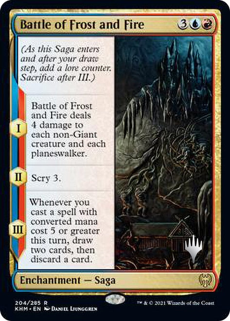 Battle of Frost and Fire [Kaldheim Promo Pack] | Spectrum Games