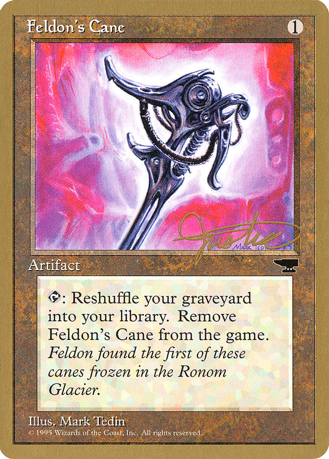 Feldon's Cane (Mark Justice) [Pro Tour Collector Set] | Spectrum Games