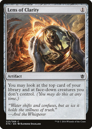 Lens of Clarity [Khans of Tarkir] | Spectrum Games