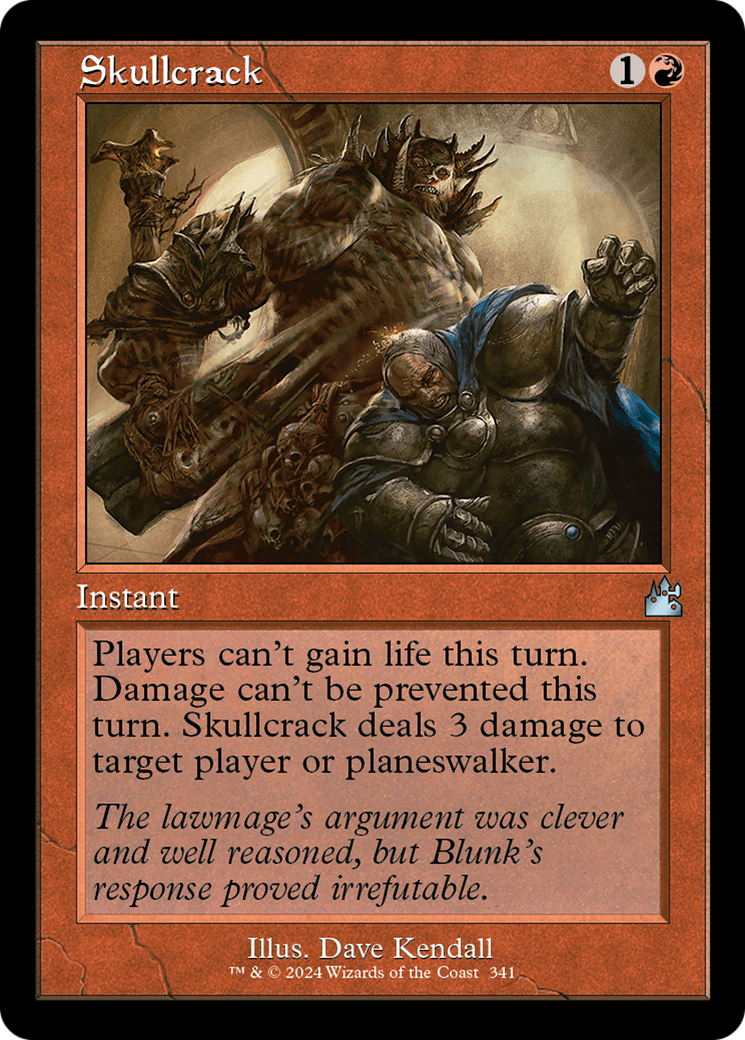 Skullcrack (Retro Frame) [Ravnica Remastered] | Spectrum Games