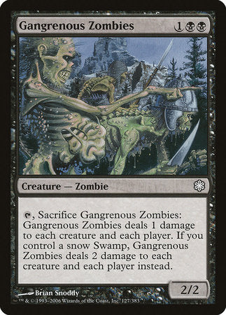 Gangrenous Zombies [Coldsnap Theme Decks] | Spectrum Games