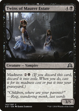 Twins of Maurer Estate [Shadows over Innistrad] | Spectrum Games