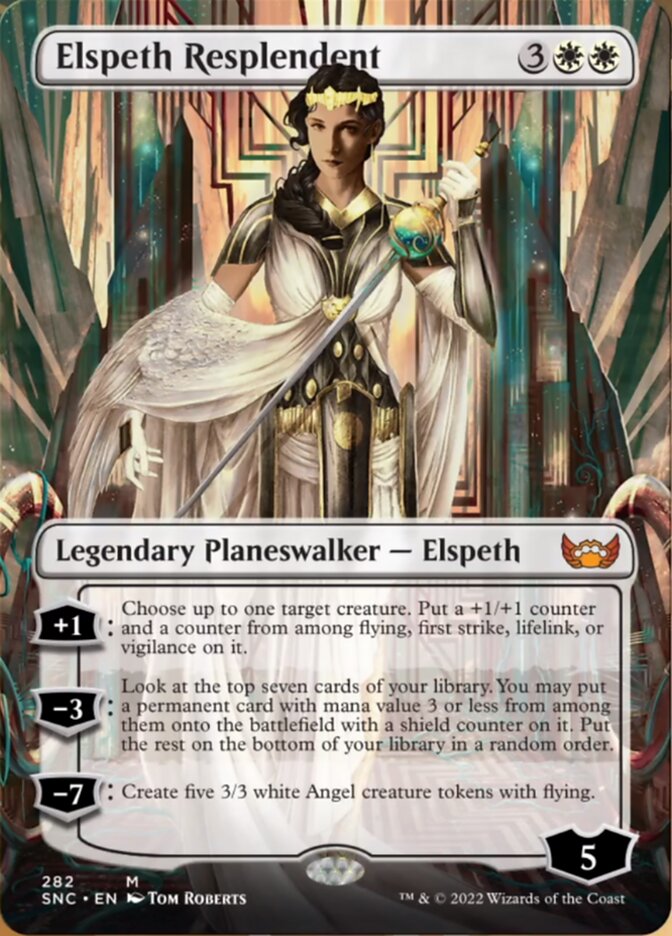 Elspeth Resplendent (Borderless) [Streets of New Capenna] | Spectrum Games