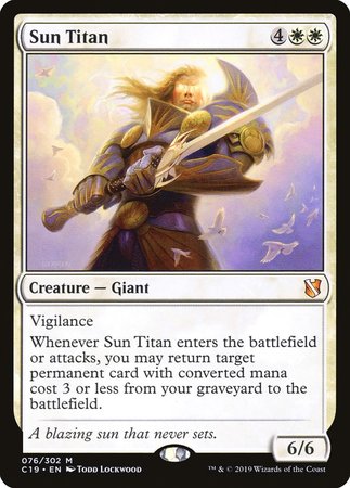 Sun Titan [Commander 2019] | Spectrum Games
