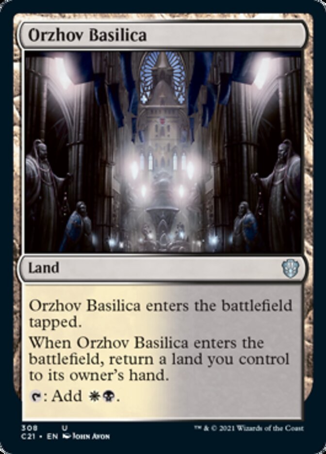 Orzhov Basilica [Commander 2021] | Spectrum Games