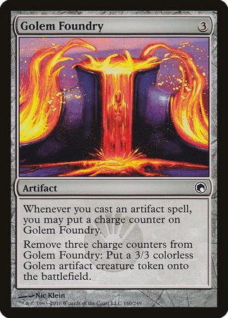 Golem Foundry [Scars of Mirrodin] | Spectrum Games