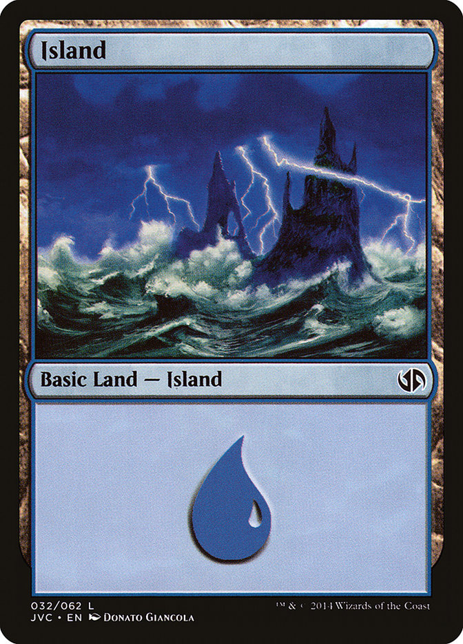 Island (32) [Duel Decks Anthology] | Spectrum Games