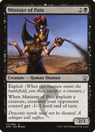 Minister of Pain [Dragons of Tarkir] | Spectrum Games