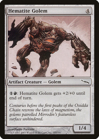 Hematite Golem [Mirrodin] | Spectrum Games