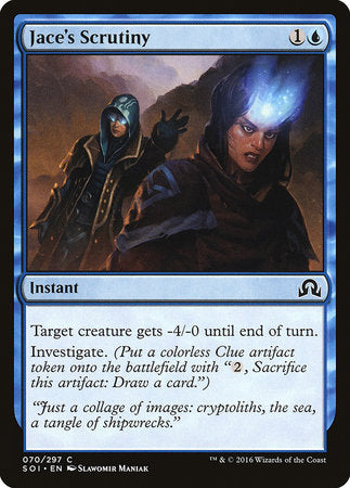 Jace's Scrutiny [Shadows over Innistrad] | Spectrum Games