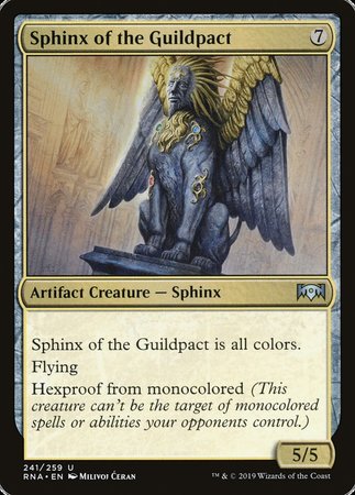 Sphinx of the Guildpact [Ravnica Allegiance] | Spectrum Games