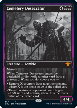 Cemetery Desecrator [Innistrad: Double Feature] | Spectrum Games