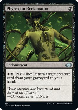 Phyrexian Reclamation [Jumpstart 2022] | Spectrum Games