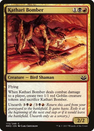 Kathari Bomber [Modern Masters 2017] | Spectrum Games