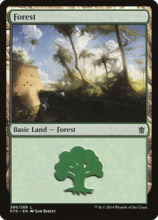 Forest (266) [Khans of Tarkir] | Spectrum Games