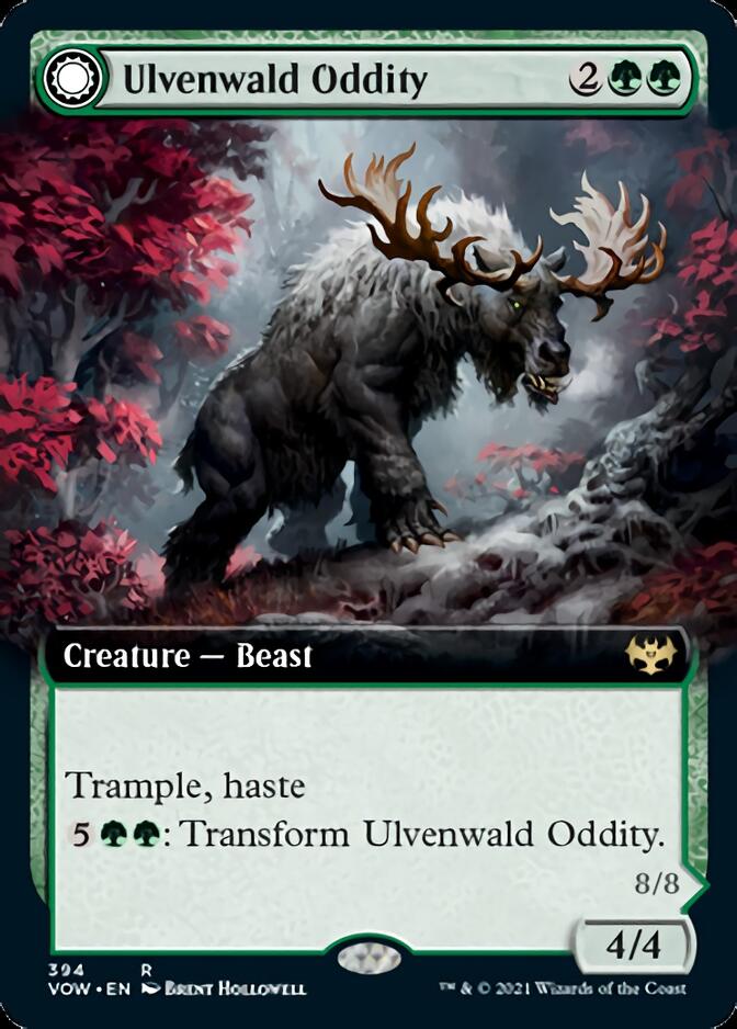 Ulvenwald Oddity // Ulvenwald Behemoth (Extended) [Innistrad: Crimson Vow] | Spectrum Games
