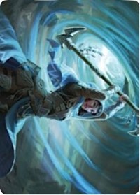 Sea Gate Stormcaller Art Card [Zendikar Rising Art Series] | Spectrum Games