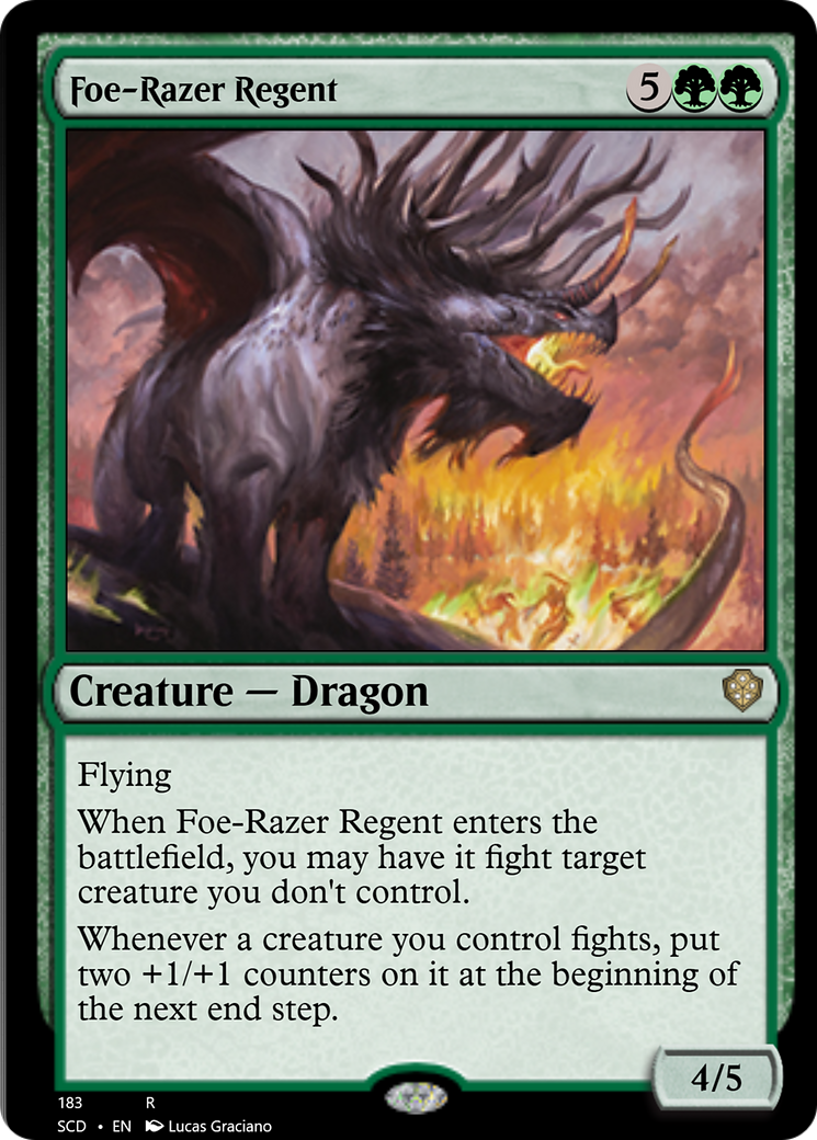 Foe-Razer Regent [Starter Commander Decks] | Spectrum Games