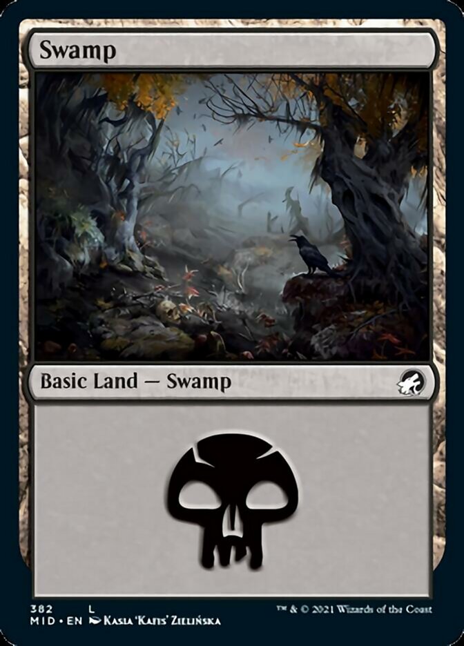 Swamp (382) [Innistrad: Midnight Hunt] | Spectrum Games