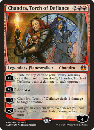 Chandra, Torch of Defiance (SDCC 2018 EXCLUSIVE) [San Diego Comic-Con 2018] | Spectrum Games