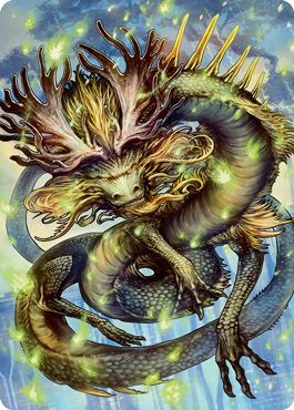 Kura, the Boundless Sky Art Card [Kamigawa: Neon Dynasty Art Series] | Spectrum Games