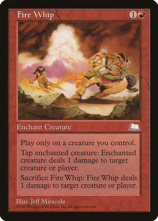 Fire Whip [Weatherlight] | Spectrum Games