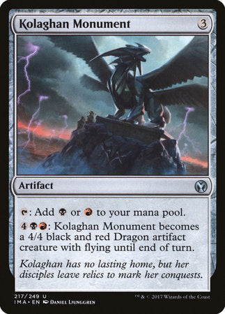 Kolaghan Monument [Iconic Masters] | Spectrum Games