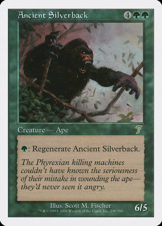 Ancient Silverback [Seventh Edition] | Spectrum Games