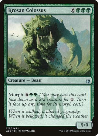 Krosan Colossus [Masters 25] | Spectrum Games