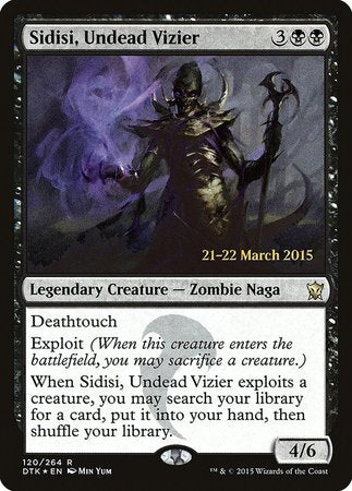 Sidisi, Undead Vizier [Dragons of Tarkir Promos] | Spectrum Games