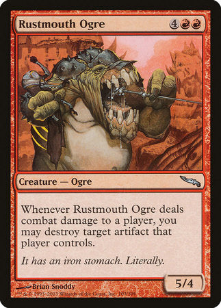 Rustmouth Ogre [Mirrodin] | Spectrum Games
