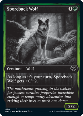 Sporeback Wolf [Innistrad: Double Feature] | Spectrum Games