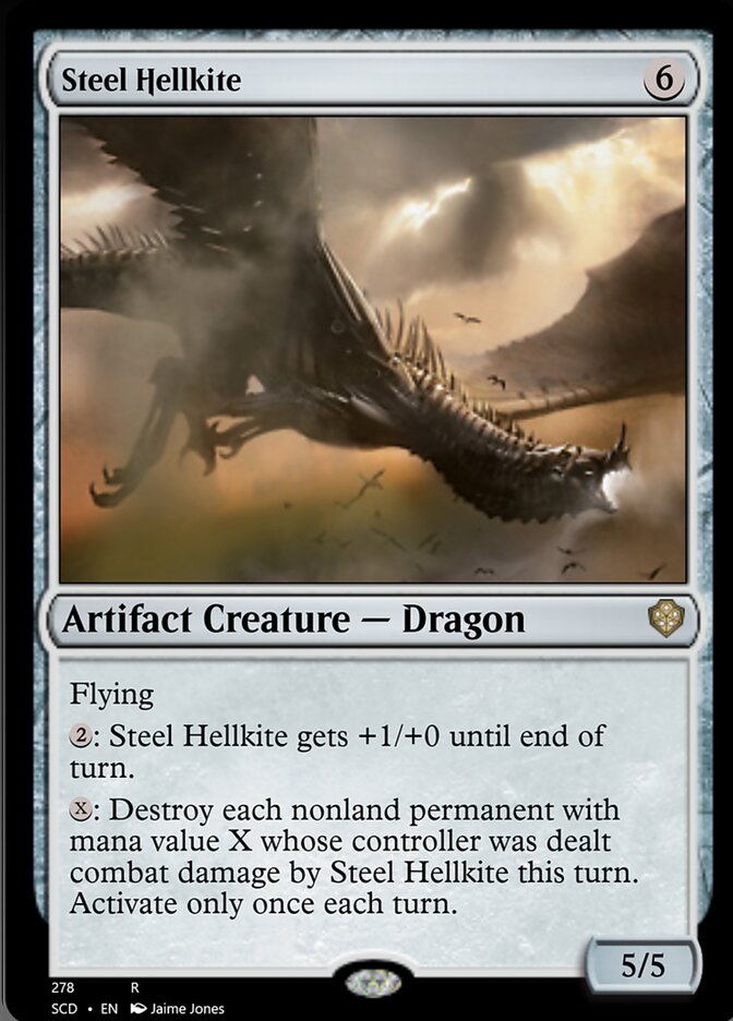 Steel Hellkite [Starter Commander Decks] | Spectrum Games