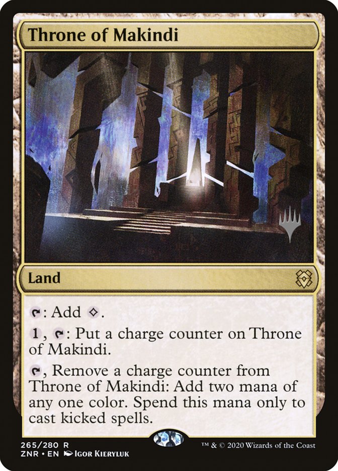 Throne of Makindi (Promo Pack) [Zendikar Rising Promos] | Spectrum Games