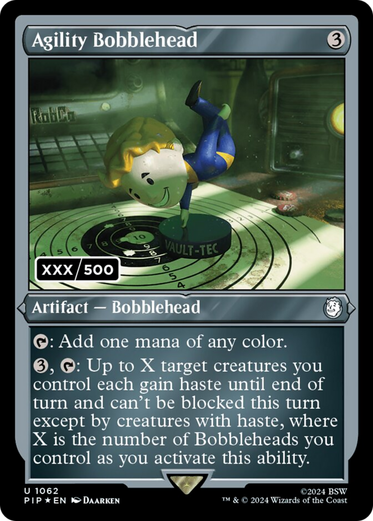Agility Bobblehead (Serial Numbered) [Fallout] | Spectrum Games