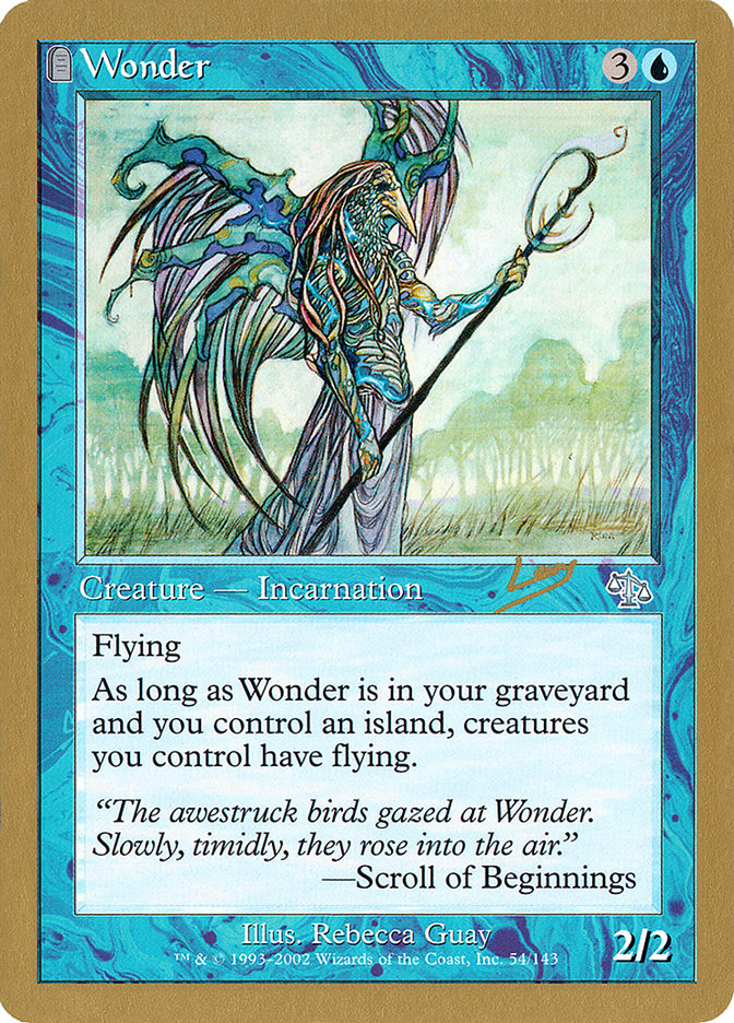 Wonder (Raphael Levy) [World Championship Decks 2002] | Spectrum Games