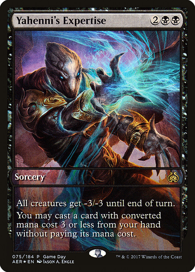 Yahenni's Expertise (Game Day) [Aether Revolt Promos] | Spectrum Games