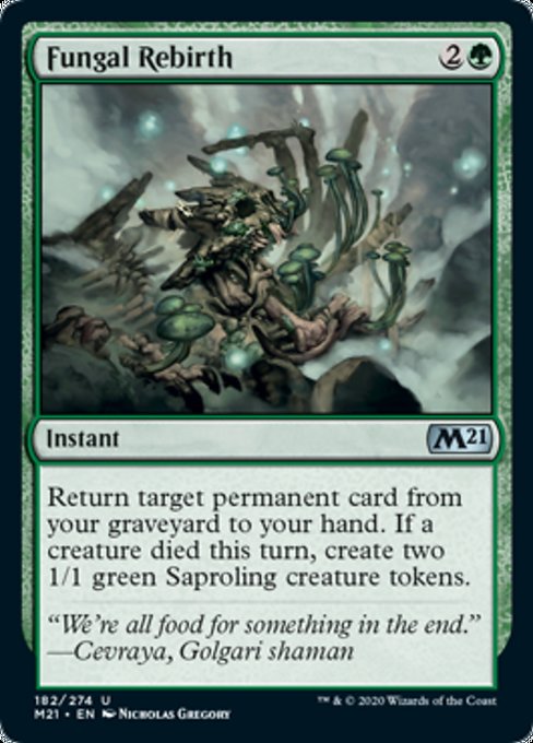 Fungal Rebirth [Core Set 2021] | Spectrum Games