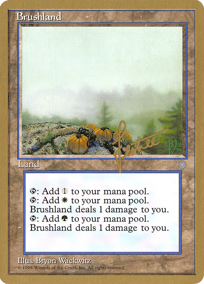 Brushland (Bertrand Lestree) [Pro Tour Collector Set] | Spectrum Games