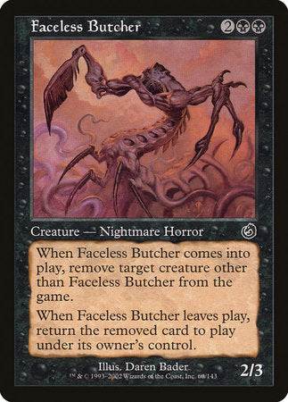 Faceless Butcher [Torment] | Spectrum Games