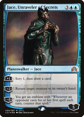Jace, Unraveler of Secrets SDCC 2016 EXCLUSIVE [San Diego Comic-Con 2016] | Spectrum Games