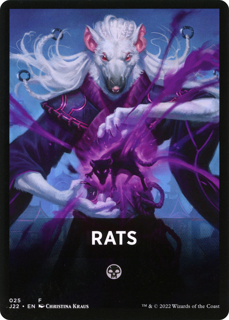 Rats Theme Card [Jumpstart 2022 Front Cards] | Spectrum Games