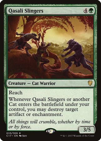 Qasali Slingers [Commander 2017] | Spectrum Games