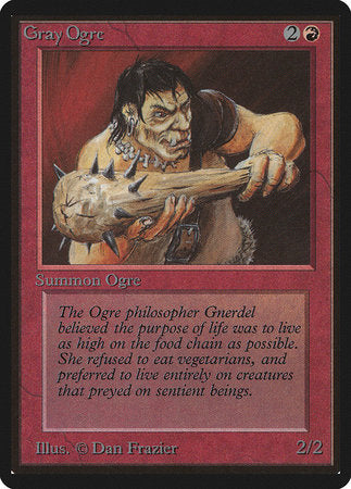 Gray Ogre [Limited Edition Beta] | Spectrum Games