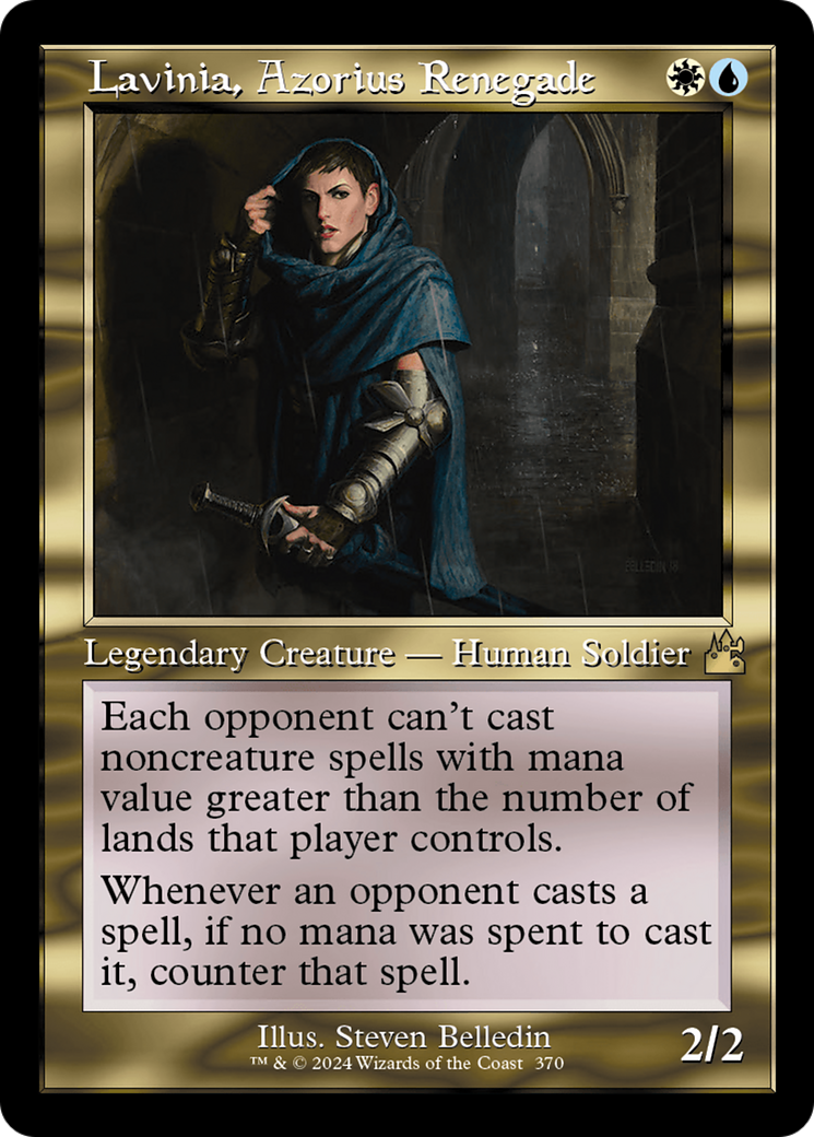 Lavinia, Azorius Renegade (Retro Frame) [Ravnica Remastered] | Spectrum Games