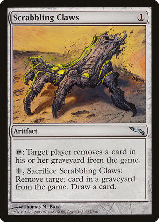 Scrabbling Claws [Mirrodin] | Spectrum Games