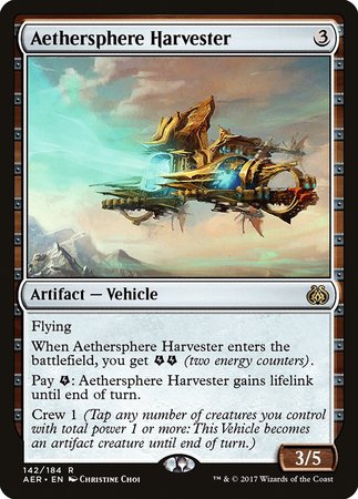 Aethersphere Harvester [Aether Revolt] | Spectrum Games