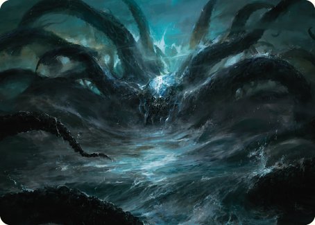 The Watcher in the Water Art Card [The Lord of the Rings: Tales of Middle-earth Art Series] | Spectrum Games