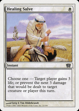 Healing Salve [Eighth Edition] | Spectrum Games